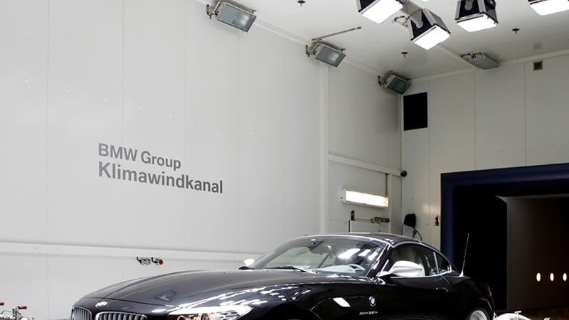 Prüfstand für den Automobilhersteller BMW