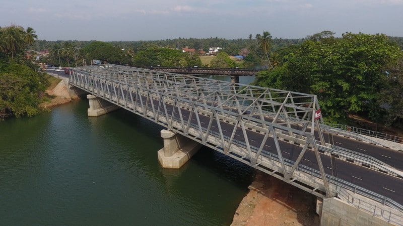 Aufnahme der Kochchikade Brücke