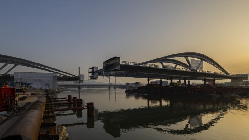 Neue Donaubrücke Linz 1